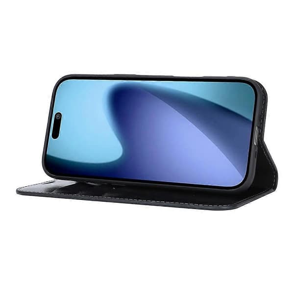 Kompatibel til iPhone 17 Air Cover Crazy Horse Tekstur Split Læder Pung Telefoncover