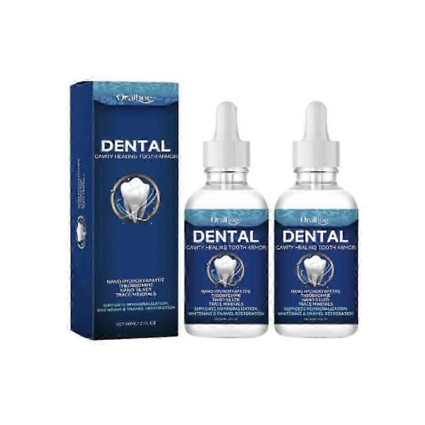 60 ml Dentite tannrustning: Bleking og emaljegjenoppretting (2 stk)