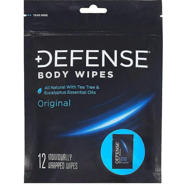 Defense Soap Original -vartalopyyhkeet - 12 kpl