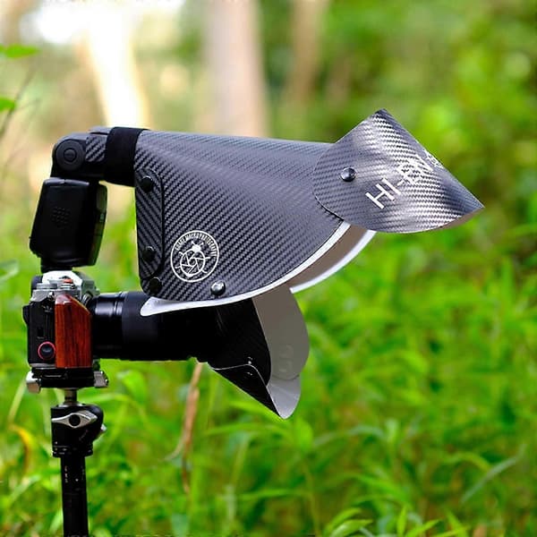 Blixtdiffusor Mjukt ljus Reflektor Modifierare Nytt kit för makrofotografering SLR