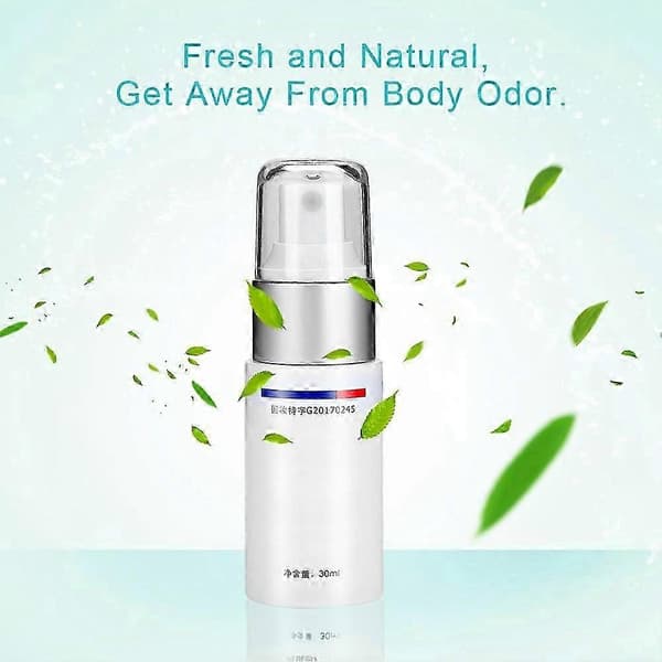 30ML Underarm Antiperspirant Spray Ren Flydende Kropslugtfjerner Deodorant Stick