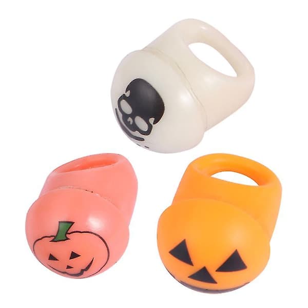 6 stk. Halloween-ringe til Halloween-dekorationer