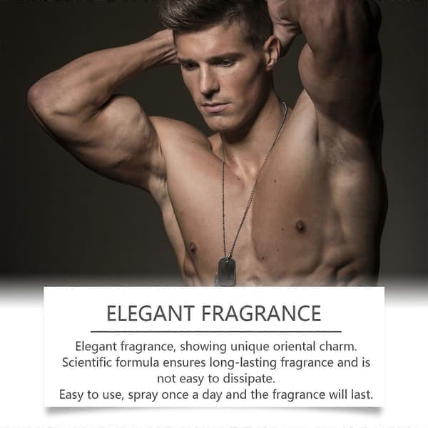 Oriental Charm Eau De Toilette, Fräsch Lätt Mild Doft, Elegant Doft för Män