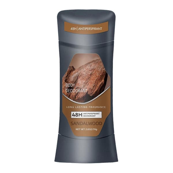 Langvarig Deodorantkrem med Sandeltre-duft, Alkoholfri 48H Luktkontroll for Kvinner og Menn