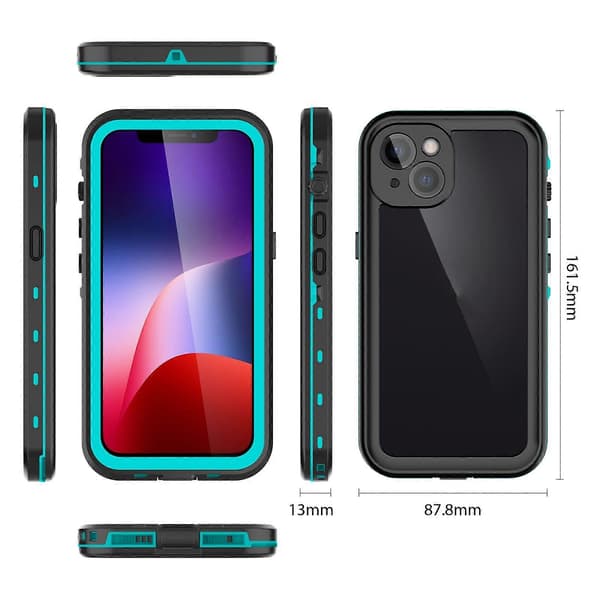 Shockproof Waterproof PC + TPU Case for iPhone 13 For iPhone 13