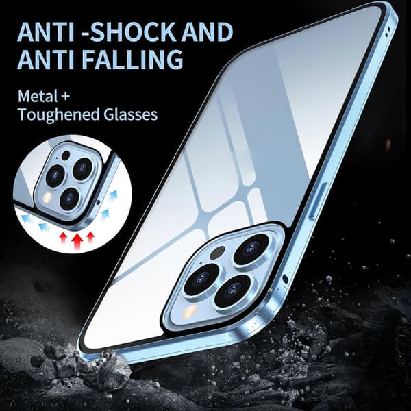 HD magneettinen puhelinkotelo iPhone 13 Pro Maxille