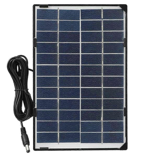 6W 12V Solpanel Batterioplader Systemkit Til Udendørs Båd RV Bil Fk