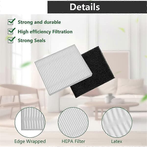 Replacement Accessory Kit for Clean Robot Vacuum L50, L60 and L60 Hybrid Models Parts