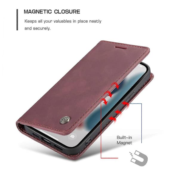 Caseme-013 Skinnveske til iPhone 13 for iPhone 13 GuanGuan
