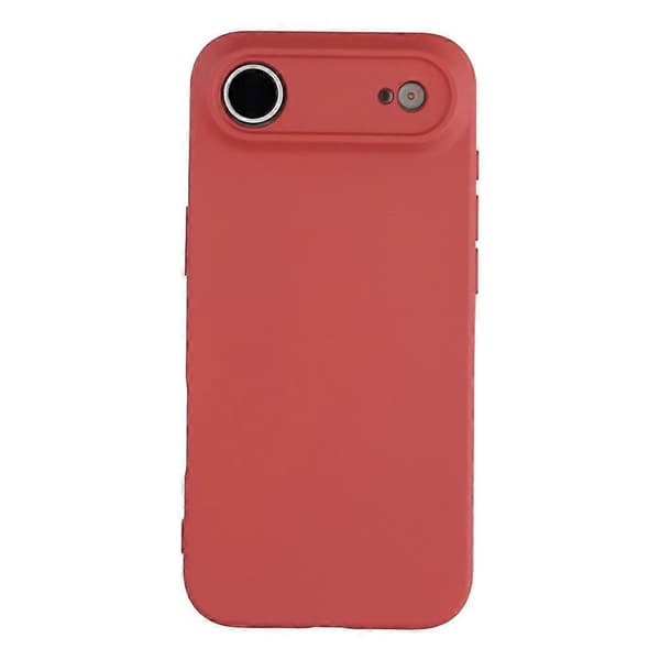 Kompatibel med iPhone 17 Air Case TPU Baksida Mjukt Anti-Scratch Fiberfoder Telefonskydd