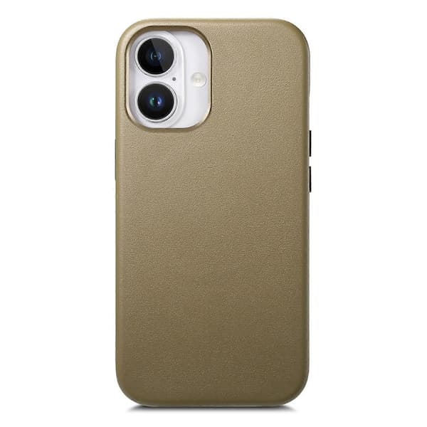 Telefoncover med metalknap til iPhone 16