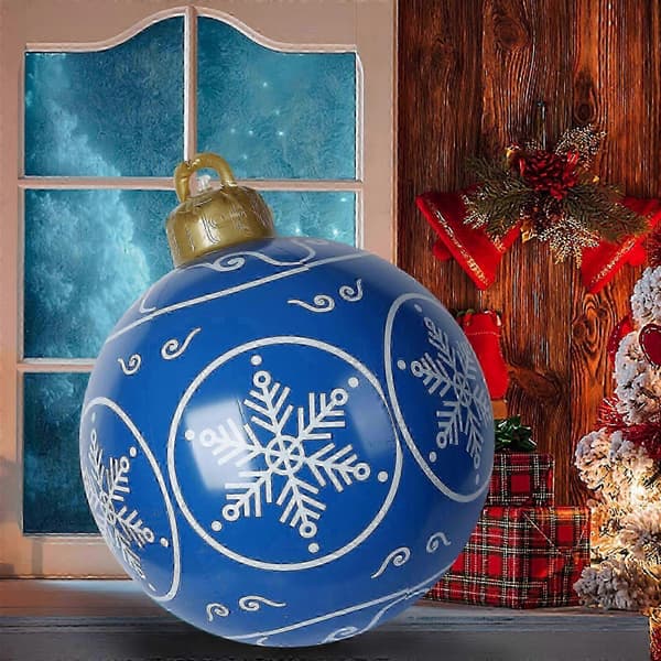 Nightmare Before Christmas 60 cm utendørs oppblåsbar julepynt, oppblåsbart juletre-dekorasjon