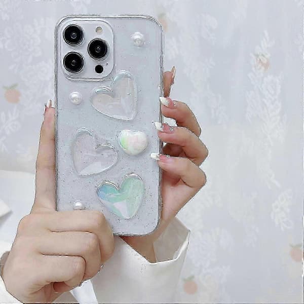 Rakkaus TPU-kotelo iPhone 16:lle