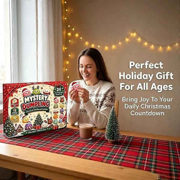 Jule-Squishies Adventskalender 2026 Nedtællingskalender til voksne