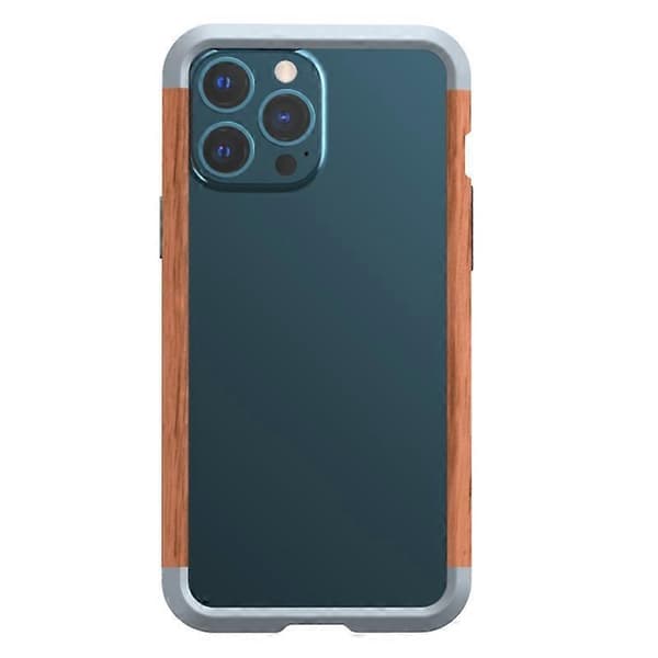 Iron + Wood Case For iPhone 13 Pro Max For iPhone 13 Pro Max