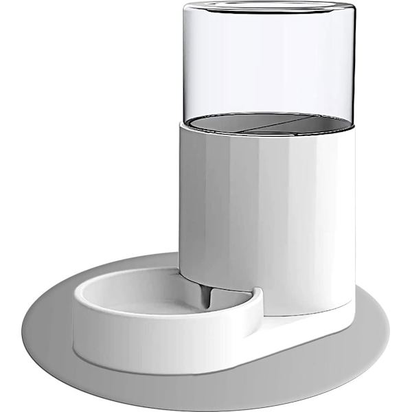 Hundvattendispenser, vattendispenser, automatisk skål, kattvattendispenser, foder- och vattendispenser, gravitation med matta