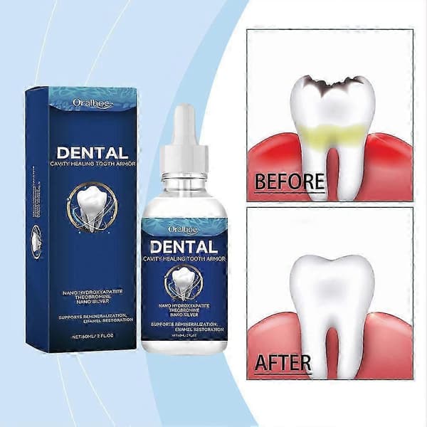 Tannpleieløsning Dentite Cavity Healing Tooth Armor A
