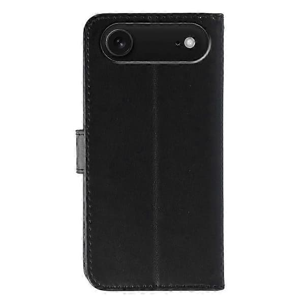 Kompatibel til iPhone 17 Air Case PU Læder Flip Pung Telefoncover Med Rem