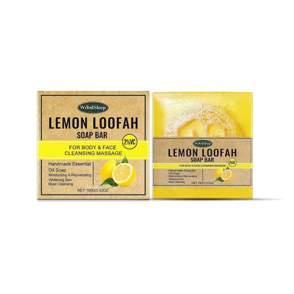 Luffa-sitruuna eteerinen öljysaippua