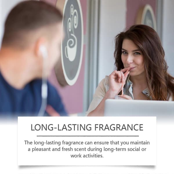 Cedar Whisper Lavendel & Rav Parfume, Langvarig Naturlig Elegant Duft, 35ml til Daglig & Særlige Lejligheder
