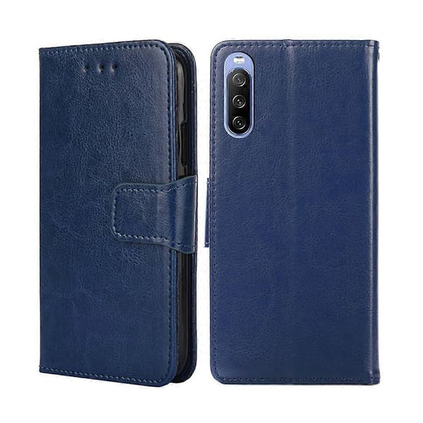 Til Sony Xperia 10 III Crystal Texture Skinntelefondeksel
