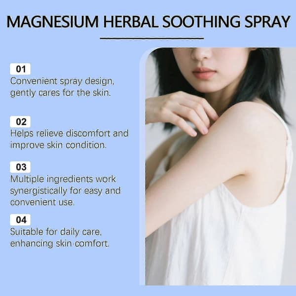 2025 Magnesium Herbal Psoriasis Spray, Magnesium Herbs Hauts (2st)