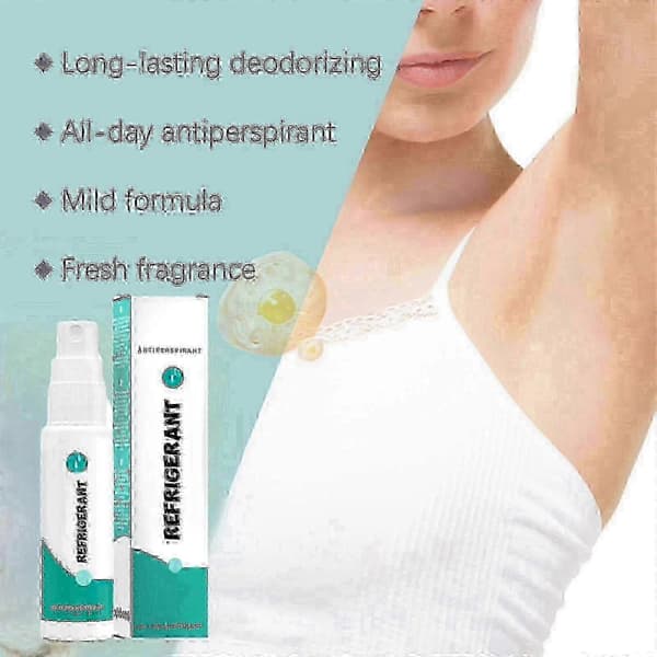 5X Odaban Antiperspirant Spray for Underarmer, 30 ml - Langvarig Aromatisk Beskyttelse