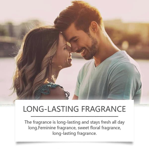 Rose Damparfym Roll-On 10ml, Fräsch Långvarig Rosdoft för Par, Resevänlig