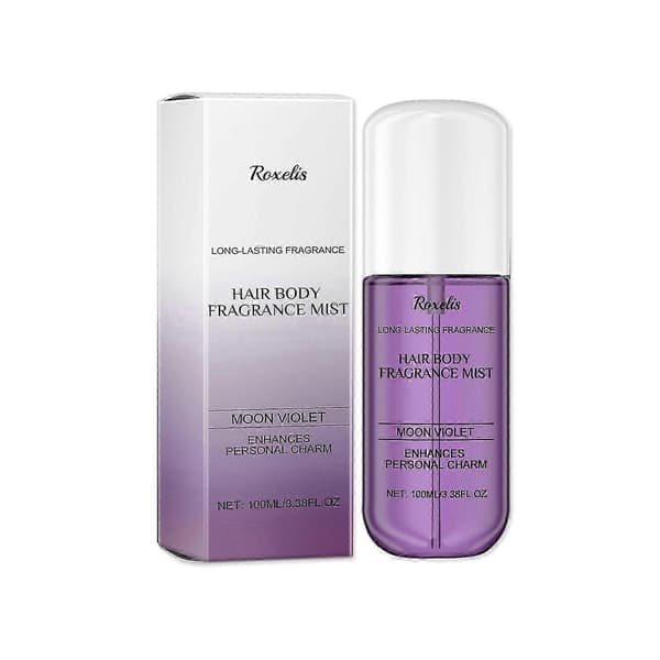 Violet Blommig Parfymspray, Långvarig Fräsch Doft för Kropp & Hår, 100ml