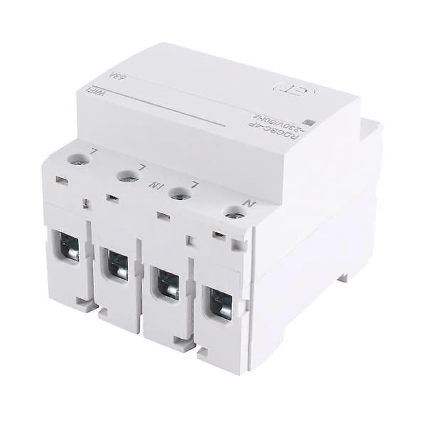 Wifi Smart Circuit Breaker Timer Relay Switch Voice Remote Control Tuya Ewelink App (valkoinen)
