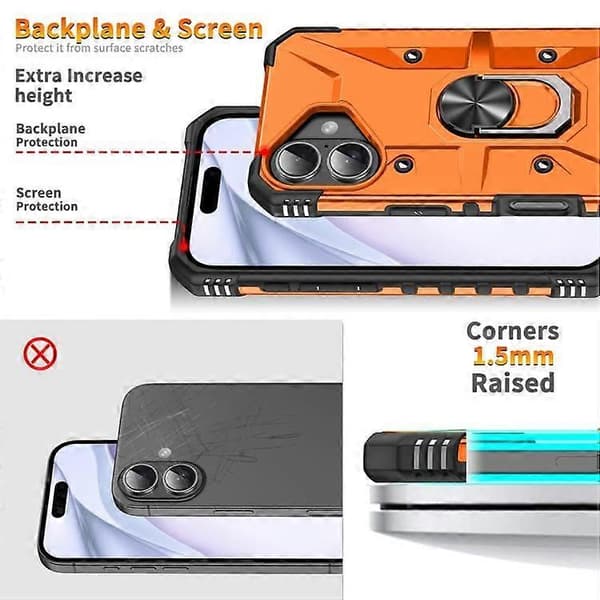 iPhone 17 Ringholder Telefoncover