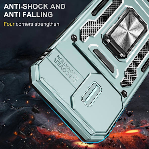 Armor PC + TPU Kameraskydd Telefonfodral (För iPhone 17)