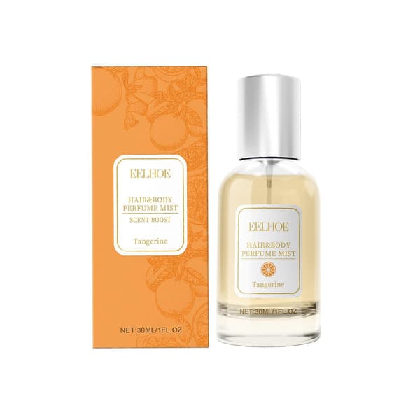Långvarig Orange Kropps- och Hårparfymspray, Mild Icke-klibbig Doft, 30ml