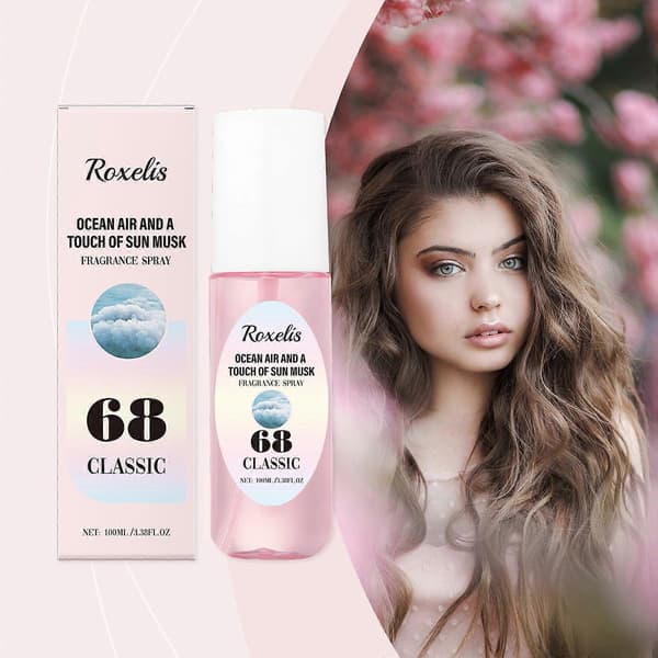Roxelis Havsalt Kroppsduftspray, Permanent Frisk Elegant Forfriskende Duft