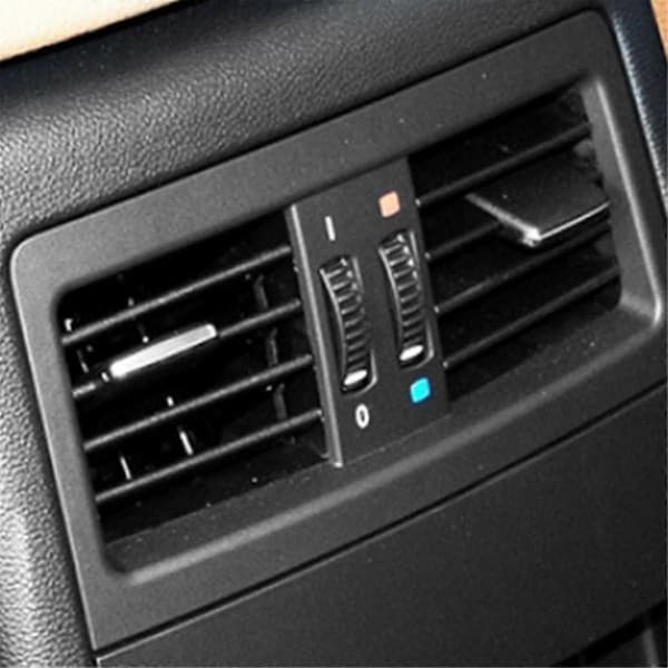 Bil AC Ventilasjonsuttak Bakre Midtkonsoll Luftuttak Ventilasjonsgitterdeksel for 3-serie E90 E91 2005-2012