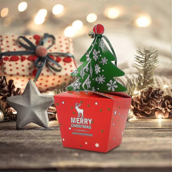 Jule-adventskalenderæske 10-pak til festartikler