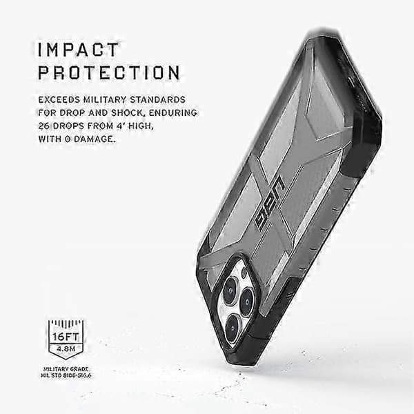 UAG Plasma Robust Etui Ice (Klar) til iPhone 13 Covers