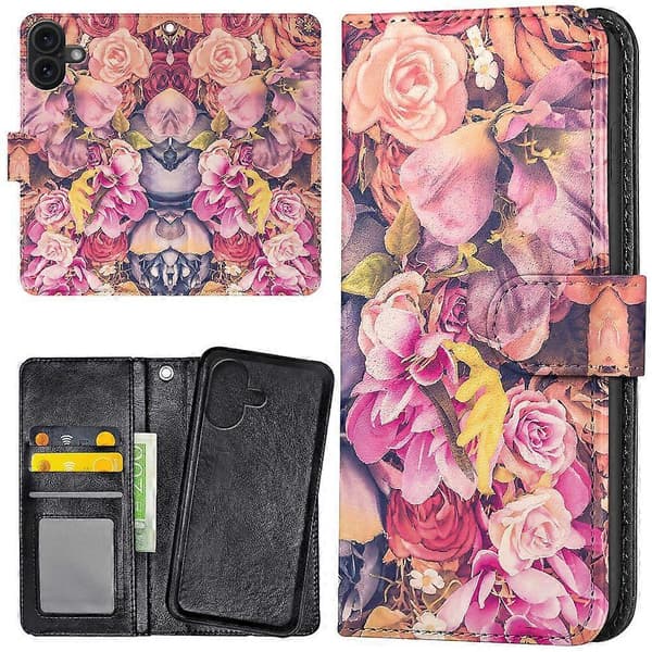 iPhone 17 - Pung etui/Cover Roses