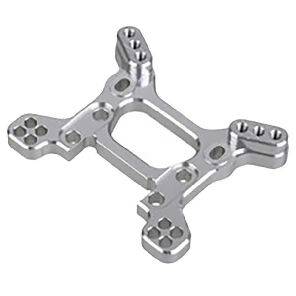 Til Axial fjernstyret bil opgradering udskiftningsdele aluminiumslegering front hydraulisk plade ramme E