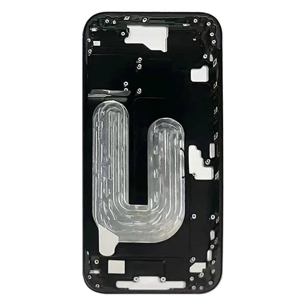 iPhone 16:n keskirungon kehyslevy