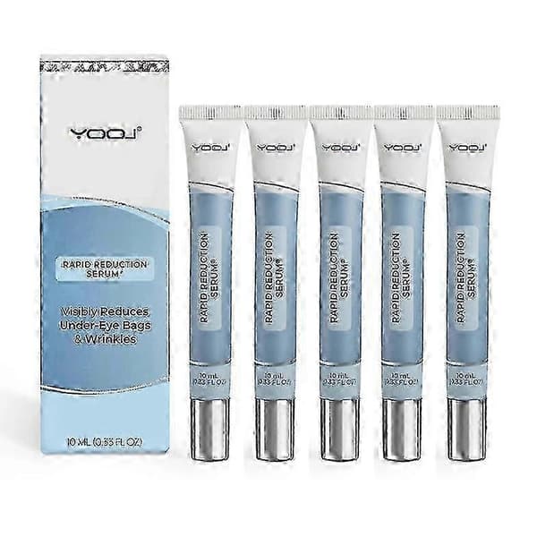 Plexaderm Rapid Reduction Eye Serum Reducerer synligt poser under øjnene og rynker 10 ml (5 stk.)