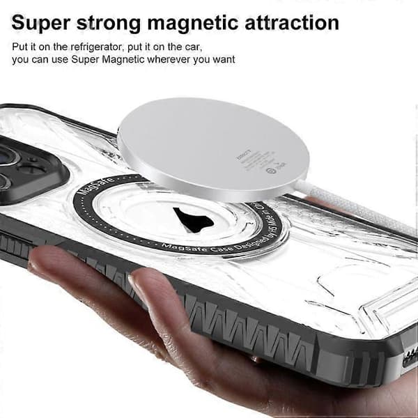 Til iPhone 15 CD tekstur Magsafe telefoncover