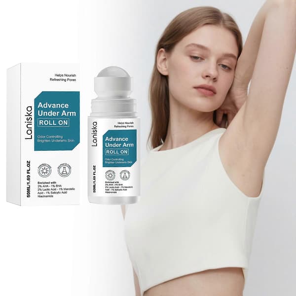 2 stk. Deodorant Roll-on til underarme, giver en ren, forfriskende og behagelig duft til underarmshuden