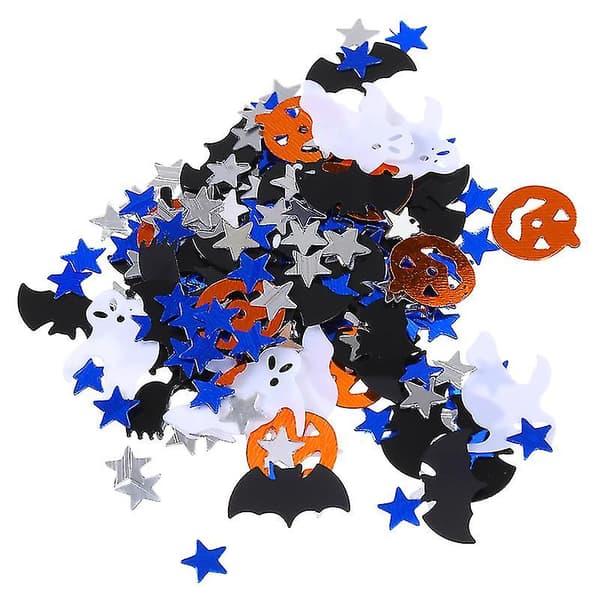 4-pack Halloween-konfetti för Halloween-dekorationer