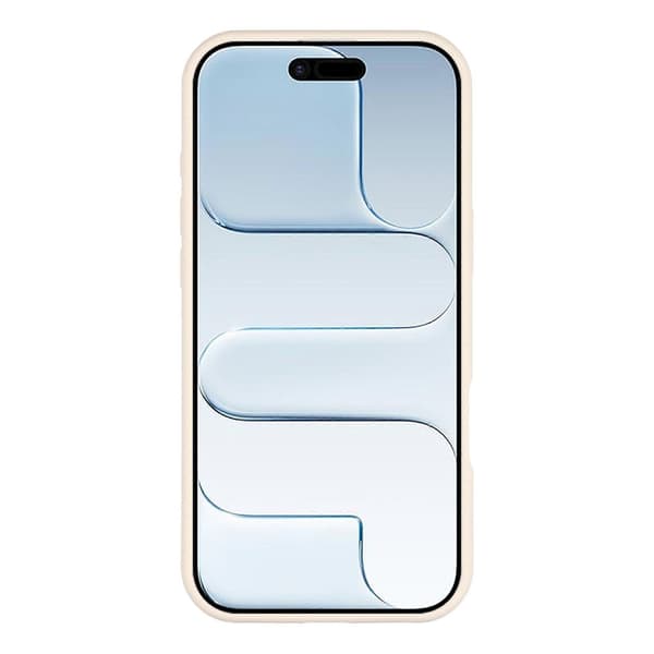 För iPhone Air Fodral Sugkopp Silikon Telefonfodral med Tyginfoder