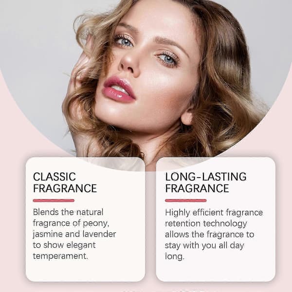50 ml Peony Eternal Parfymespray for kvinner, elegant blomsterduft