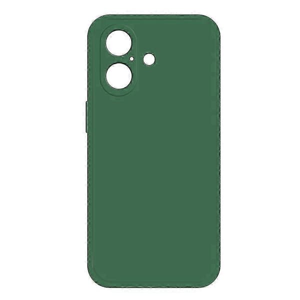 Imitationsilikonfodral för iPhone 16