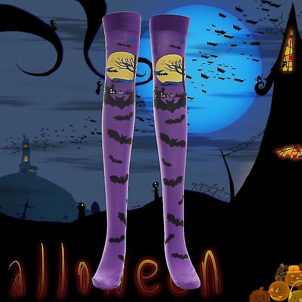 1 par Halloween-sokker til Halloween-gaver
