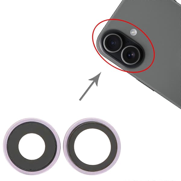 För iPhone 17 Bakre Kameralinsskydd