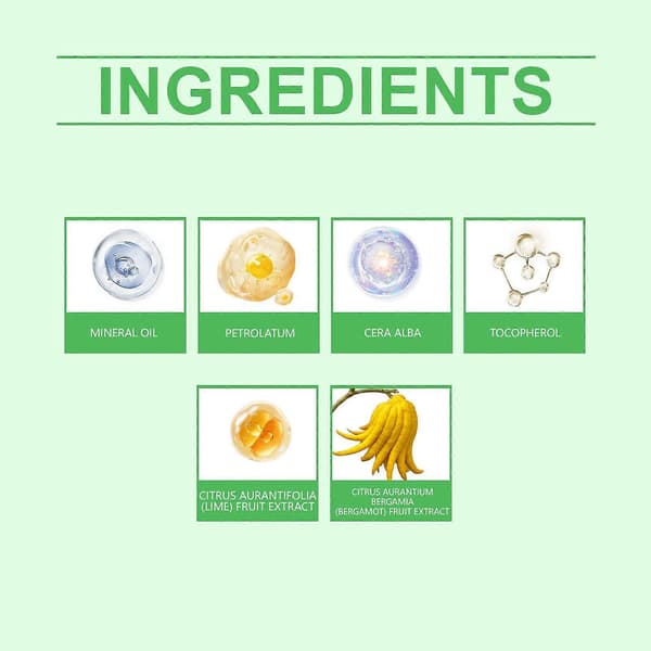 Oceaura Bergamot kroppspleiestick - renser underarmer, fjerner lukt, forfriskende solid parfymestick